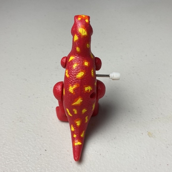 NIB Vintage Subway Kids’ Pak Dino Stompers, Tyrannosaurus Rex Wind-up Action - Picture 10 of 10